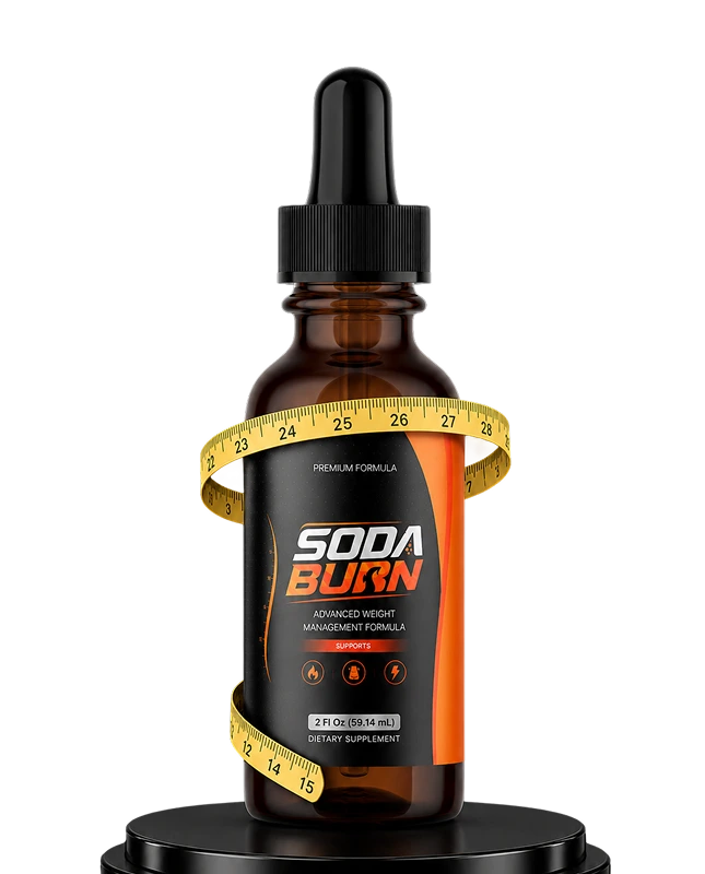 Soda Burn dropper bottle